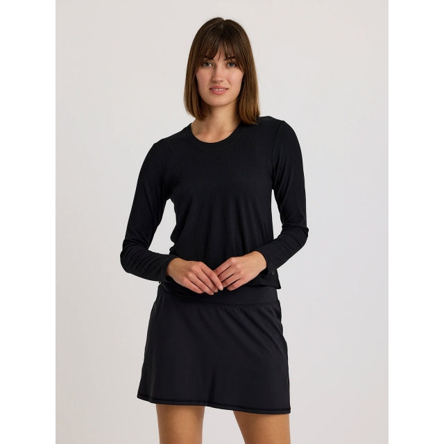 Women's Ribbed Bamboo Long Sleeve - Earth's Edge