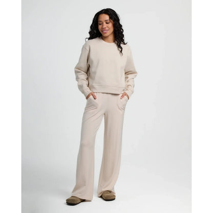 Women's Bamboo Lightweight Fleece Wide Leg Pant