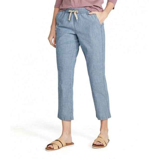 Lakewashed Chino Pull-On Chambray Pant Ankle Women's Regular