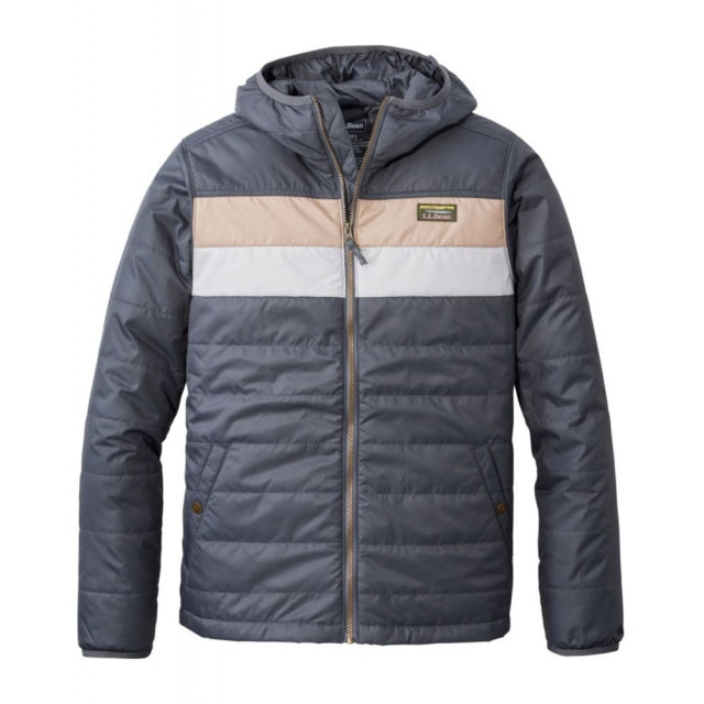 Mountain Classic Puffer Hooded Jacket Color Block Men's Regular