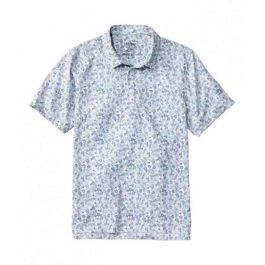 Comfort Stretch Performance Party Polo Short Sleeve Print Men's Regular