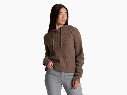 Women's Fireside Hoody Sweater - Earth's Edge