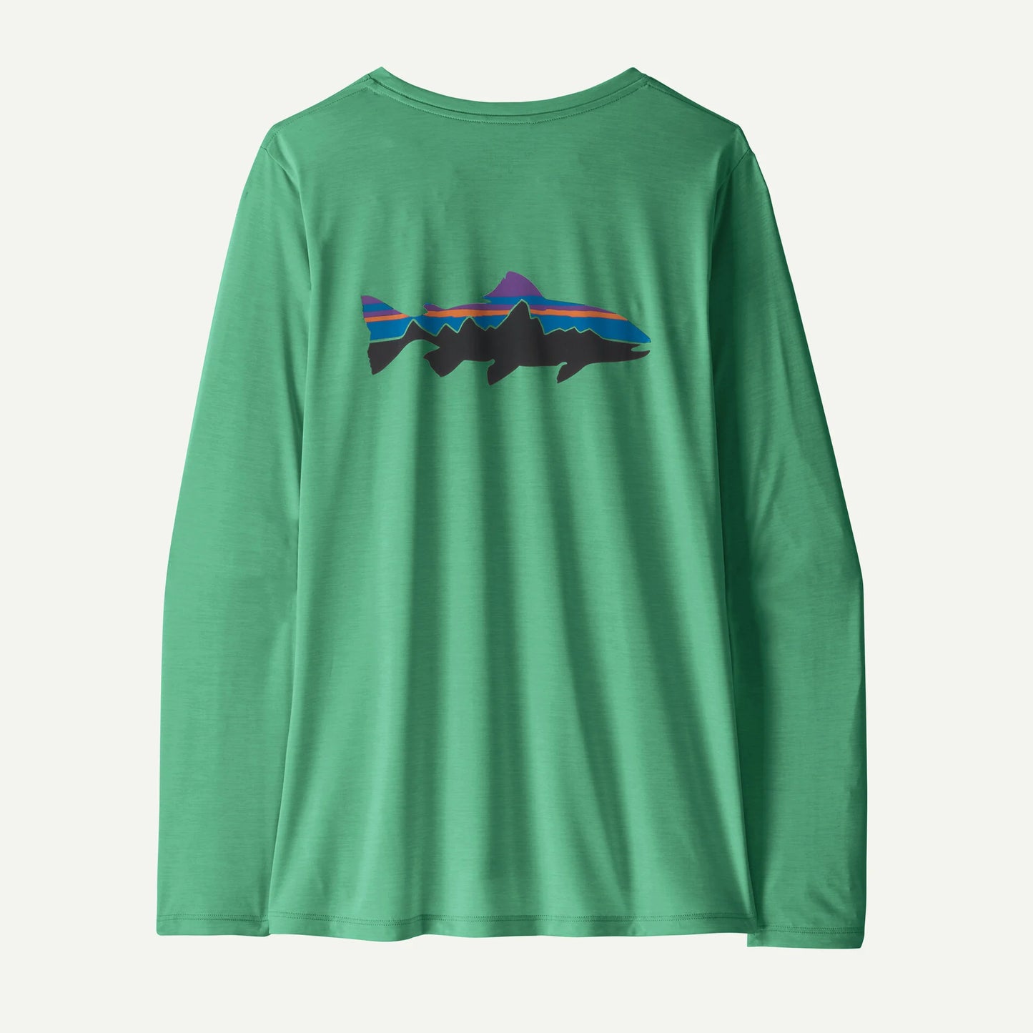 Women's Long Sleeved Capilene Cool Daily Shirt - Fitz Roy Trout - Earth's Edge