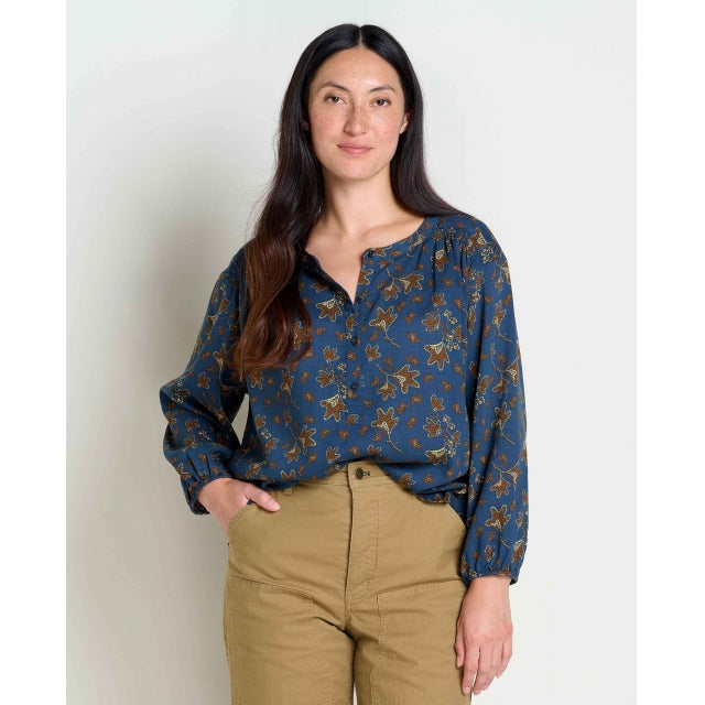 Women's Manzana LS Peasant Top