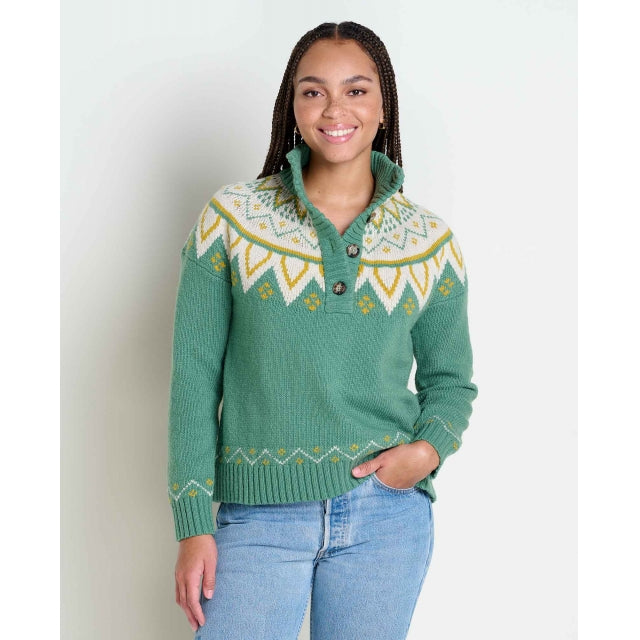 Women's Moss Point Henley Sweater