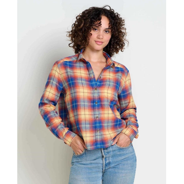 Women's Re-Form Flannel Boxy LS Shirt