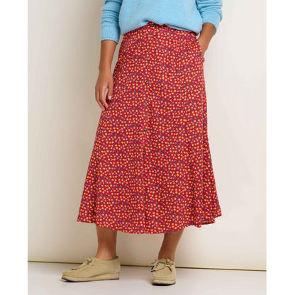 Manzana Paneled Midi Skirt