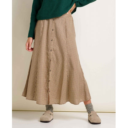 Manzana Paneled Midi Skirt