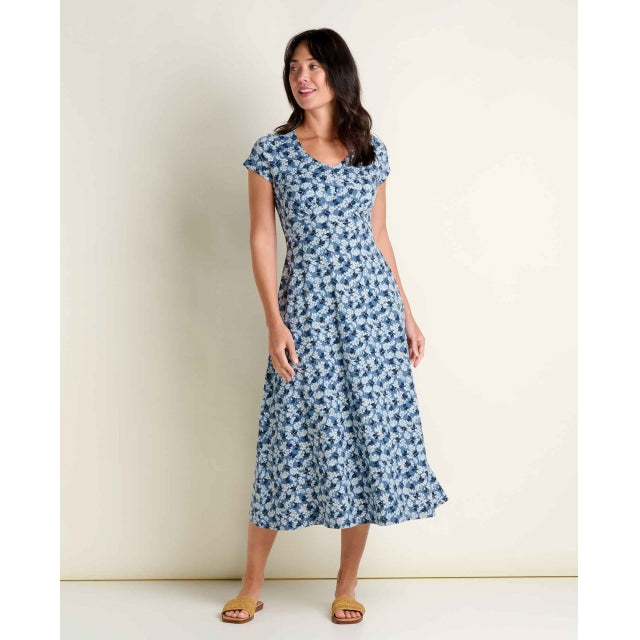Women's Rose Midi Dress