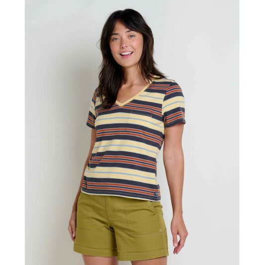 Women's Grom V Neck SS Shirt