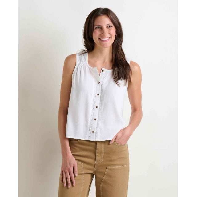Women's Manzana Button Front Tank