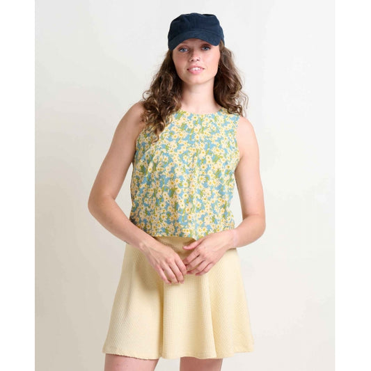 Women's Sunkissed Button Back Tank