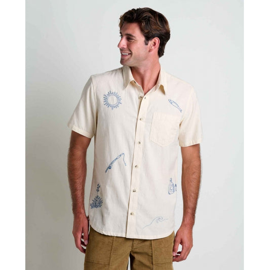 Men's Airscape SS Shirt Embroidered