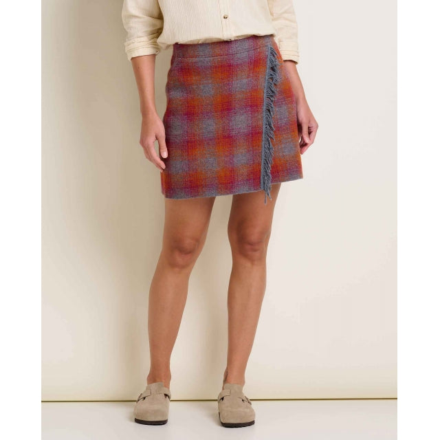 Merino Heartfelt Wrap Skirt