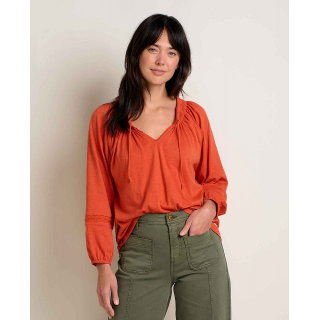 Women's Primo LS Peasant Top