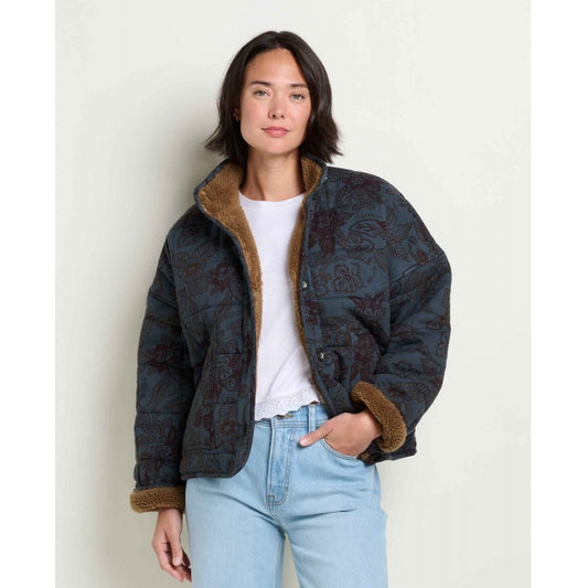 Manzana Quilted Sherpa Jacket