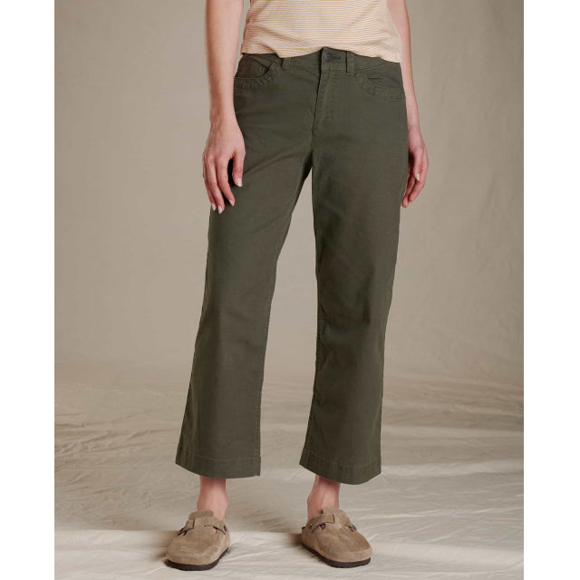 Women's Earthworks Wide Leg Crop Pant