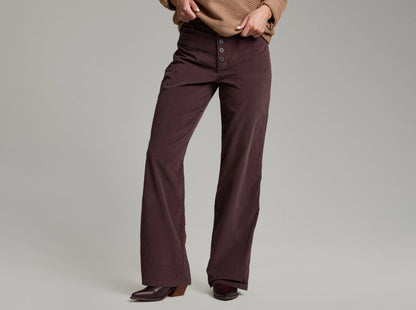 Women's Lydia Cord Wide Leg - Earth's Edge