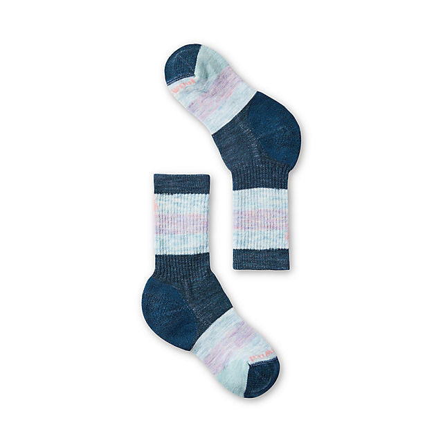 Kids' Hike Striped Crew Socks