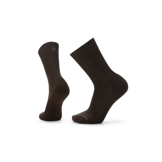 Everyday Solid Rib Crew Socks