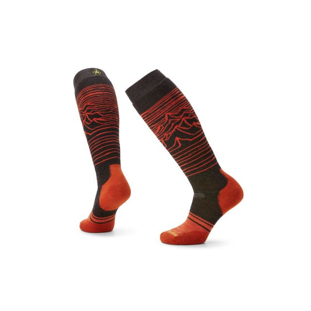 Snowboard Iguchi Pattern Over The Calf Socks