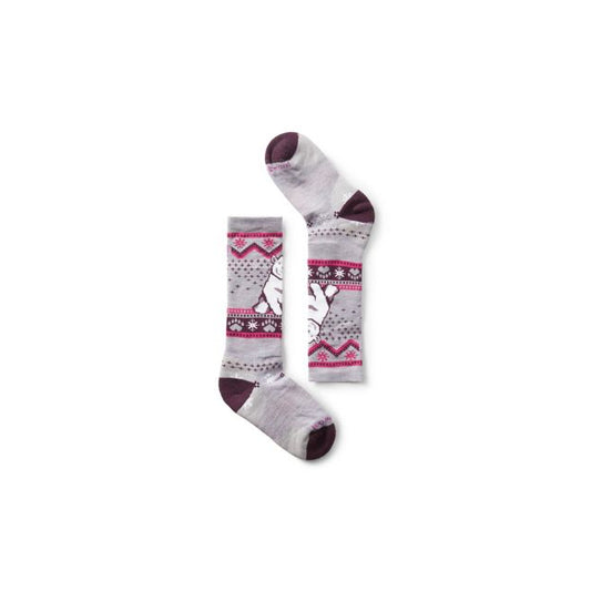 Kids' Wintersport Polar Bear Pattern Over The Calf Socks