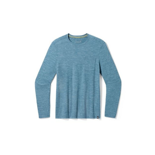 Mens Men's Everyday Exploration Merino Long Sleeve Pocket T-Shirt