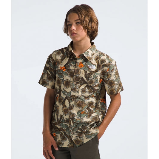 Boys' S/S Amphibious Button Down