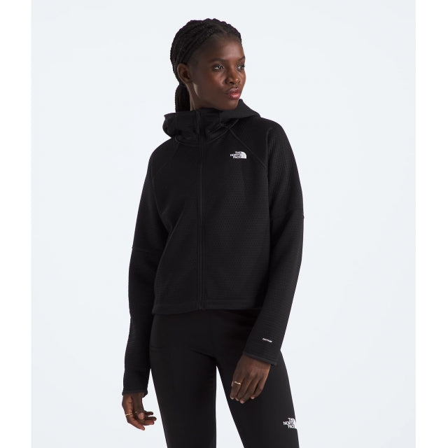 Women's Dotknit Thermal Full Zip Hoodie