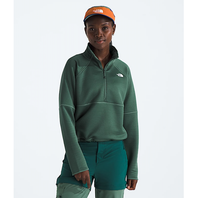 Women's Dotknit Thermal ¼ Zip