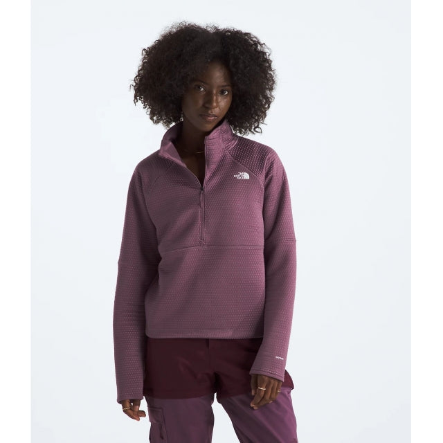 Women's Dotknit Thermal ¼ Zip