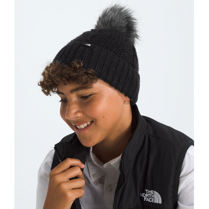 Kids' Oh Mega Fur Pom Beanie - Earth's Edge