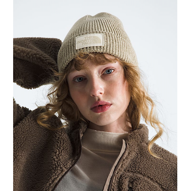 TNF Logo Box Cuffed Beanie