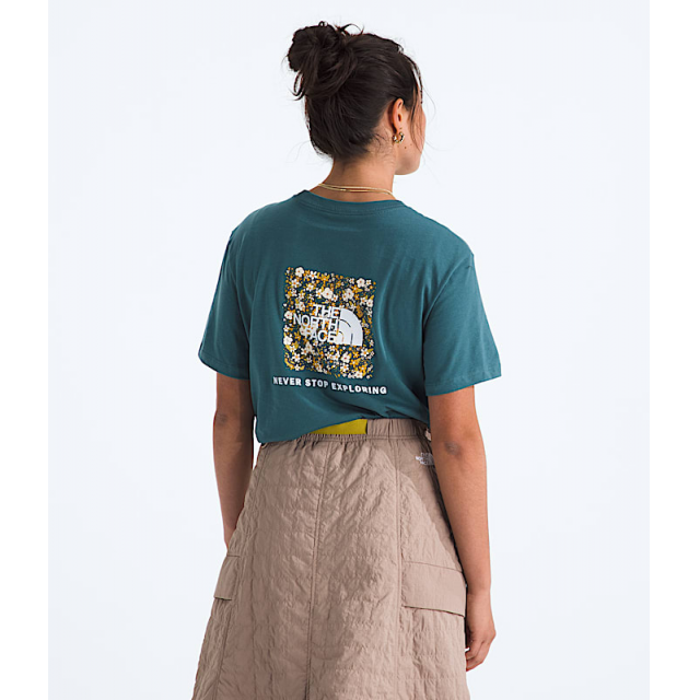 Women's Evolution Floral Box NSE Short Sleeve Tee-Graphic