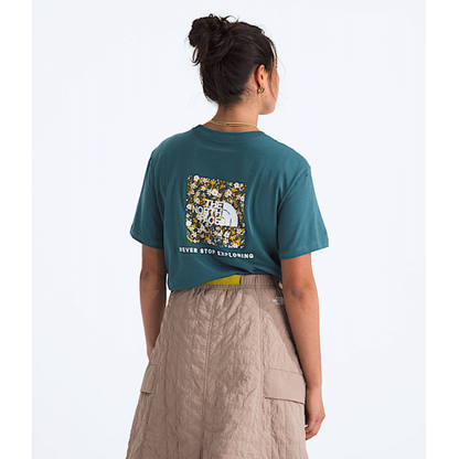 Women's Evolution Floral Box NSE Short Sleeve Tee-Graphic