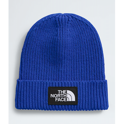 Kids' TNF Logo Box Cuffed Beanie - Earth's Edge