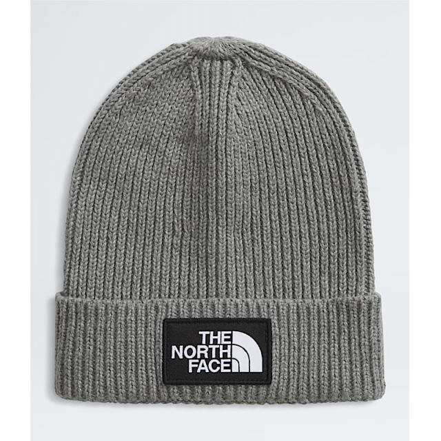Kids' TNF Logo Box Cuffed Beanie - Earth's Edge