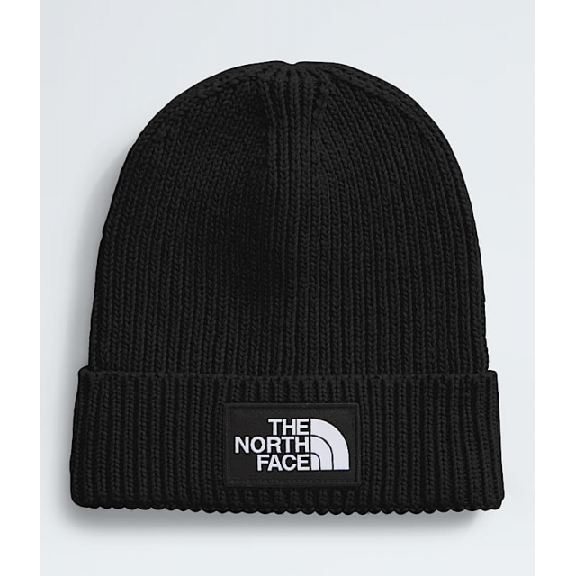 Kids' TNF Logo Box Cuffed Beanie - Earth's Edge