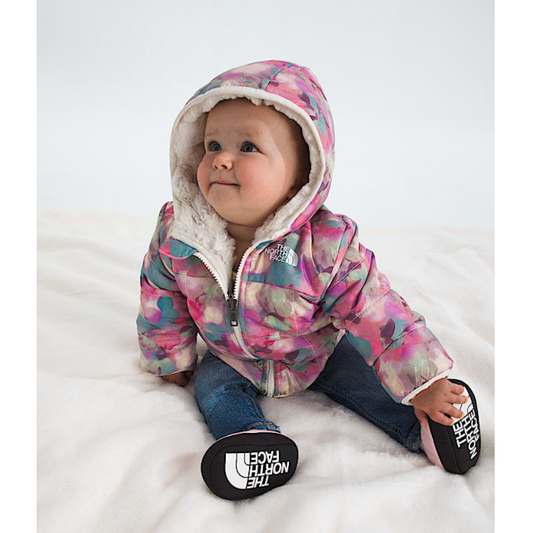 Baby Girls' Reversible Shasta Full Zip Hooded Jacket-Print