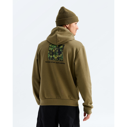 Men's Evolution Yosemite Oak Print Regular Hoodie