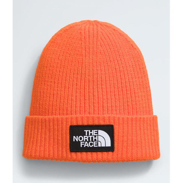 TNF Logo Box Cuffed Beanie