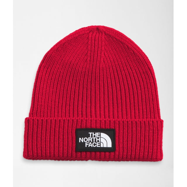 TNF Logo Box Cuffed Beanie