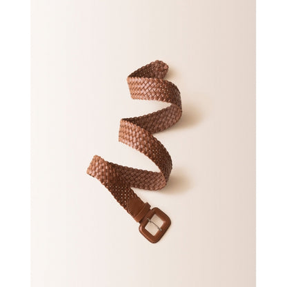 Woven Leather Belt - Earth's Edge