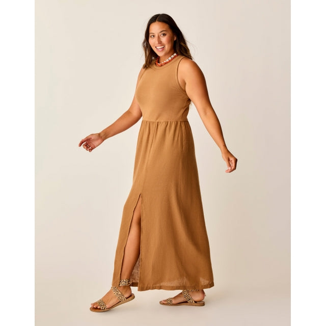 CARVE DESIGNS Women's Lark Linen Dress Chateau Chambray / Large CARVE DESIGNS Women's Lark Linen Dress Chateau Chambray / Large