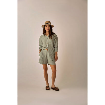 Women's Suki Linen Short - Earth's Edge