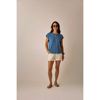 Women's Astrid Hemp Tee - Earth's Edge