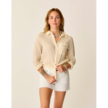 Women's Taylor Gauze Tunic - Earth's Edge