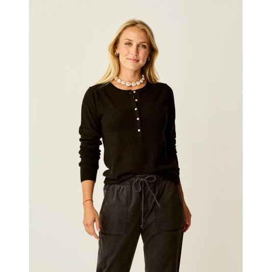 Women's Amara Pointelle Sweater - Earth's Edge