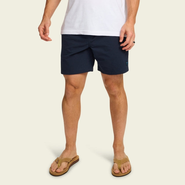 Salado Shorts - Seersucker : Dark Teal