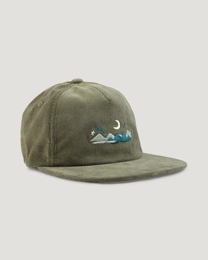 Moonrise Cord Strapback Hat - Earth's Edge